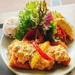 キッチュ エ ビオ いなべ - ミックスフライ定食　1500円