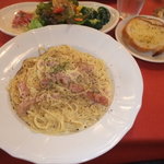 パスタの店　山猫軒 - 人気のカルボナーラです☆