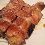 炭火串焼き「昌」 - ロース大串　\600-（2010年3月）