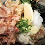 どとう ぜにや  - かしわ天ぶっかけ