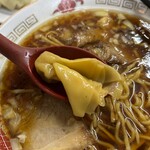 ラーメンワンちゃん - プルプル食感のワンタン！