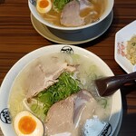 藤一番 - 料理写真:味噌ラーメン&塩ラーメン