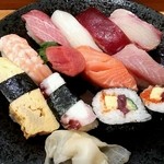 Sushi Tochinoki - ランチ握り1.5
