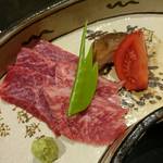 かけはし - 赤牛ステーキ陶板焼