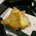 かけはし - 海老日の出揚げ　舞茸