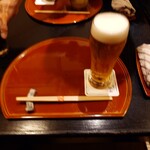 今西 - ドリンク写真:●コース料理（名前不明？）　12,000円
が予約されていた
飲み放題だと話されていた様な気がしていて
金額は3,000円らしいけれど
頼んだ日本酒はお高めな品（笑）だったので
精算時に少しビックリw