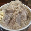 三代目 らーめん千 - ラーメン 麺100g増し、チャーシュー1枚(ニンニクマシ、アブラマシマシ)
