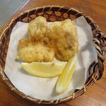 Tempura Fusou - 別注 カキの天ぷら 2個250円