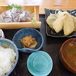 夕凪 - 料理写真:アジづくし定食 1,200円（夕凪）