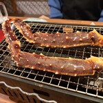 かに地獄 - 焼きタラバガニ