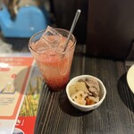 たんか - お通しとビングレハイ