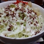 牛すじカレー 小さなカレー家 - （2015年1月再訪）コールスロー（50円）をダブルで！