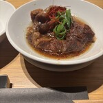 しゃぶしゃぶ KINTAN - 初めの一品。これ食べただけで大興奮