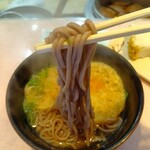 三国そば - 天ぷらそばおにぎり