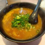 三国そば - かけそばカレー味辛口おにぎり