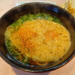 三国そば - 天ぷらそばおにぎり