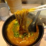 三国そば - かけそばカレー味辛口おにぎり