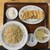 ぎょうざの満洲 - 料理写真:チャーハンと焼餃子　990円　大盛り　＋110円