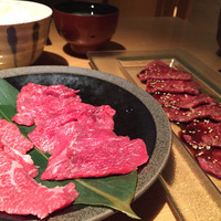 はなもんや - Aコースのお肉と赤身