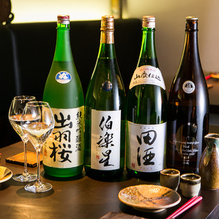 Sake and shochu from all over the country range from rare to enthusiast