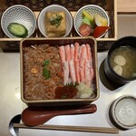 蟹與海鮮Bonta Kurufu福井站前店 - セイコ・紅ズワイ蟹重