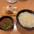 重乃井 - 料理写真:釜揚げうどん 大 950円、いなり寿司 100円、魚寿司 100円