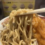 火の豚 - 麺の感じ