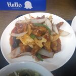 中華料理 四川 - 酢豚定食1080円