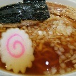 那須高原サービスエリア（下り線）フードコート - 透き通ったスープに玉ねぎの刻み