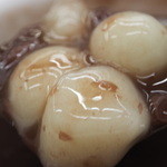 臺一牛奶大王 - ６０TWD『紅豆湯小湯圓(JPY約２５０えん)』2015.1