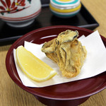 天一 - 「牡蠣（かき）」。季節限定でのご提供です。