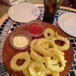 EARLY SANTA MONICA - オニオンリング450円はボリュームあり♪