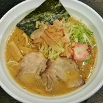 らーめん門蔵 四日市インター店 - かどくら醤油(655円)・・・鶏白湯魚介の本気ラーメン