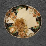 博多天ぷら ながおか - サメ軟骨の梅肉和え