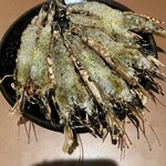 ワイン食堂 ホオバール - 赤エビの炙り