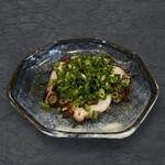 博多天ぷら ながおか - 水タコのねぎ塩昆布和え