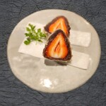 博多天ぷら ながおか - いちご大福