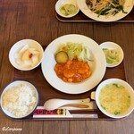 中華ダイニング チンシュイ - エビチリランチ