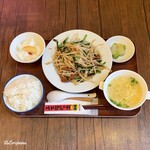 中華ダイニング チンシュイ - ニラレバランチ