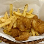 フレッシュネスバーガー - 料理写真:ガーリックシュリンプ&ポテト