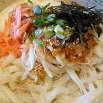 うどん居酒屋 澄 - ジャジャうどんのアップ