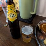 インドネパール料理 ヒマラヤキッチン - コブラ瓶ビール