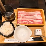 豚しゃぶ せいろ蒸し専門店 豚匠 北浜邸 - 豚しゃぶしゃぶ