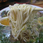 手のべ冷麺専門店 六盛 - 『六盛』　中華そばの麺