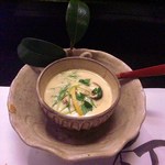 小柳寿司 - 虎河豚白子の茶碗蒸し　出汁の旨みと、虎河豚の白子がベストマッチです！