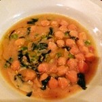 クオーレ・フォルテ - ひよこ豆のズッパ　実にイタリアらしい素朴なスープ。