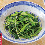 中国ラーメン 揚州商人 - 青菜炒め