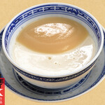 中国ラーメン 揚州商人 - バナナ杏仁プリン