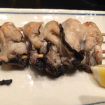 山登 - 牡蠣の串焼き