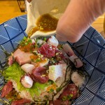 呑と - 山葵醤油を垂らして